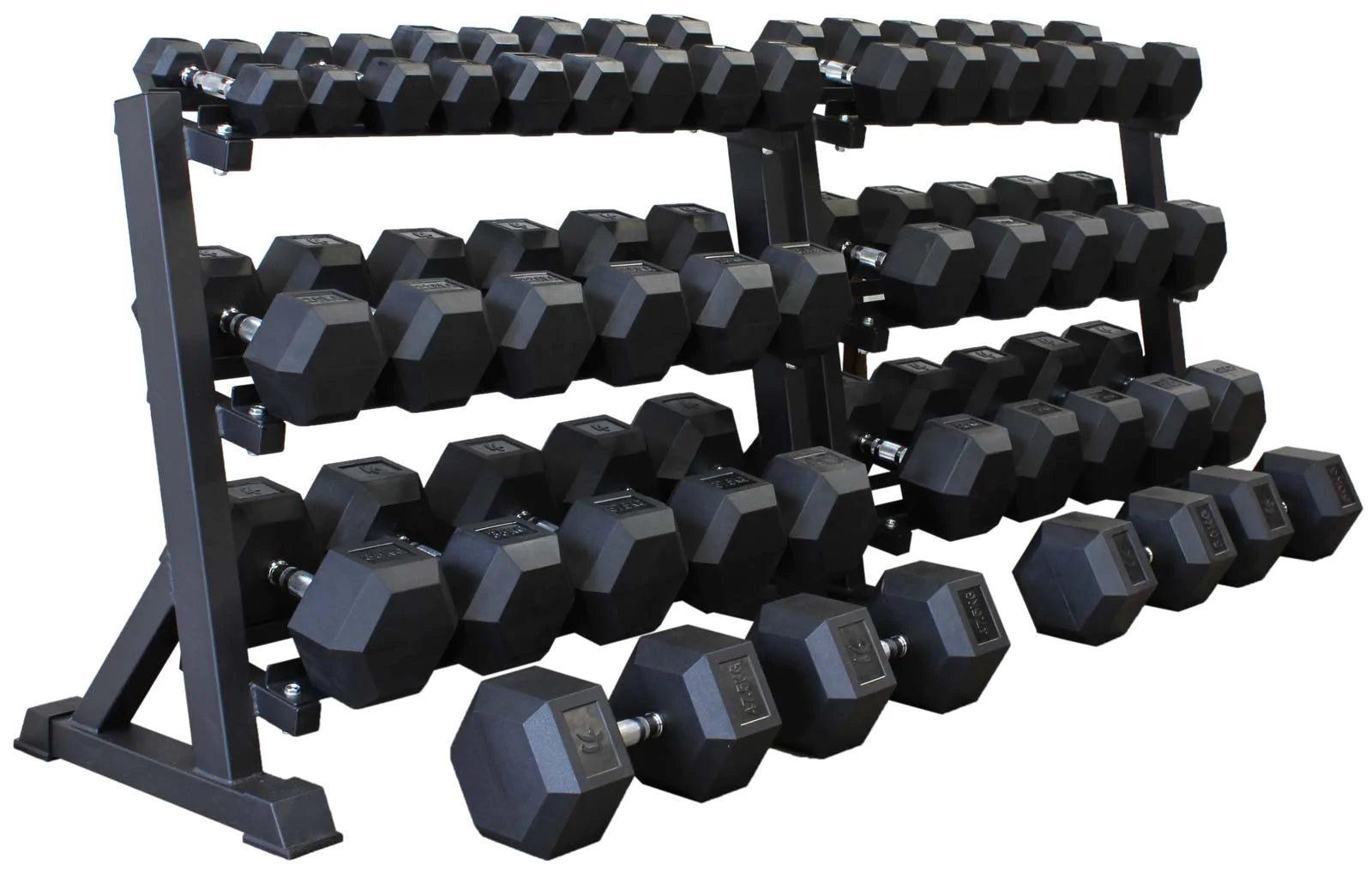 strength-shop-hex-kurzhantel-set-gummiert-paarweise image 1