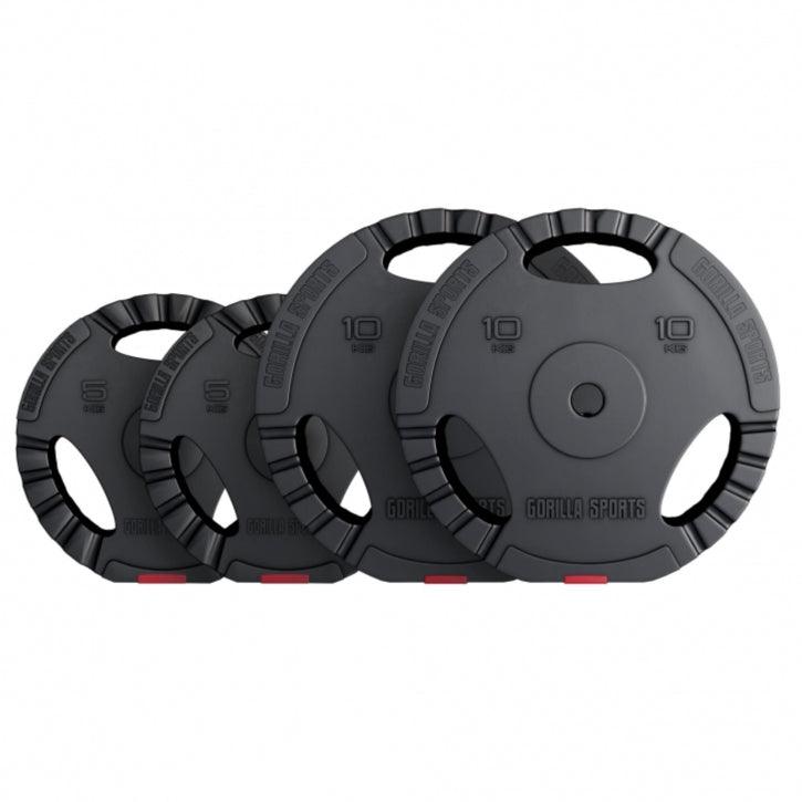 gorilla-sports-hantelscheibe-kunststoff-gripper-25-mm-einzelgewicht image 1