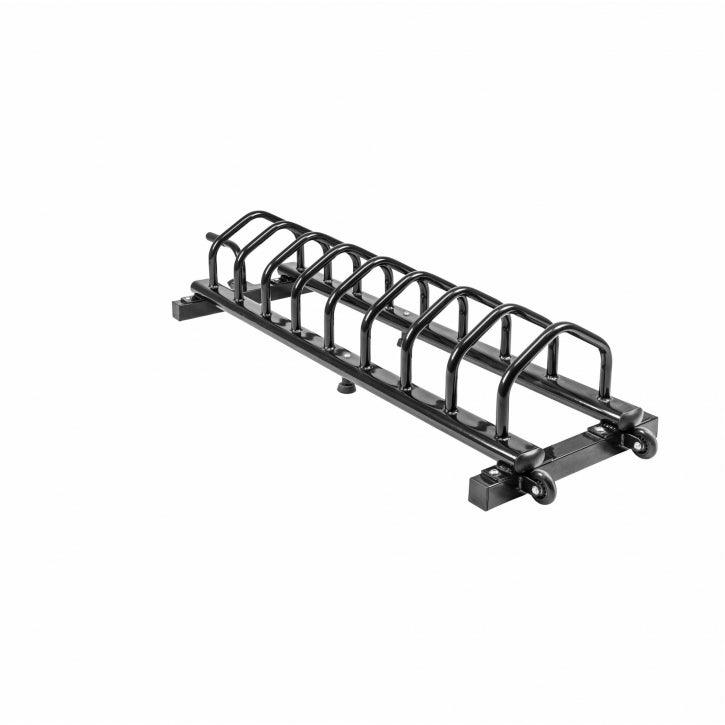 gorilla-sports-hantelscheibenst-nder-mobil-mit-rollen-und-8-f-chern-schwarz image 7