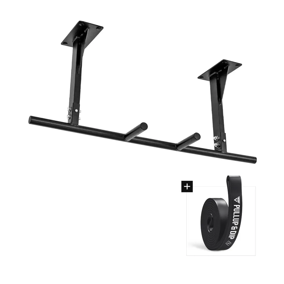 pullup-dip-klimmzugstange-decke-inkl-klimmzugband image 1