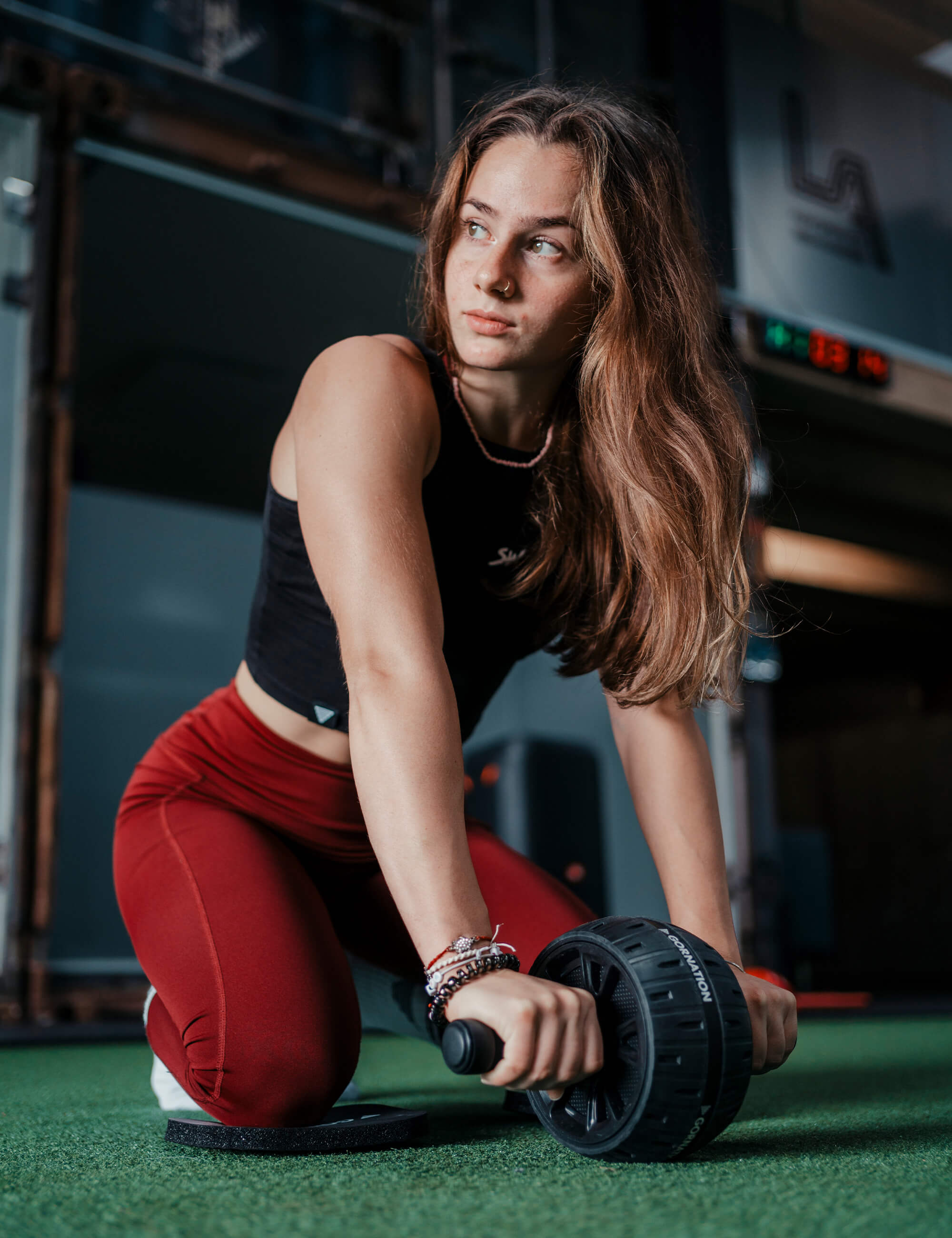 gornation-ab-roller-bauchtrainer-mit-kniepolstern image 4