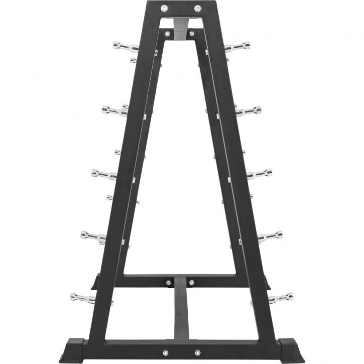 gorilla-sports-langhantelablage-rubber-barbell-rack-f-r-10-hantelstangen image 4