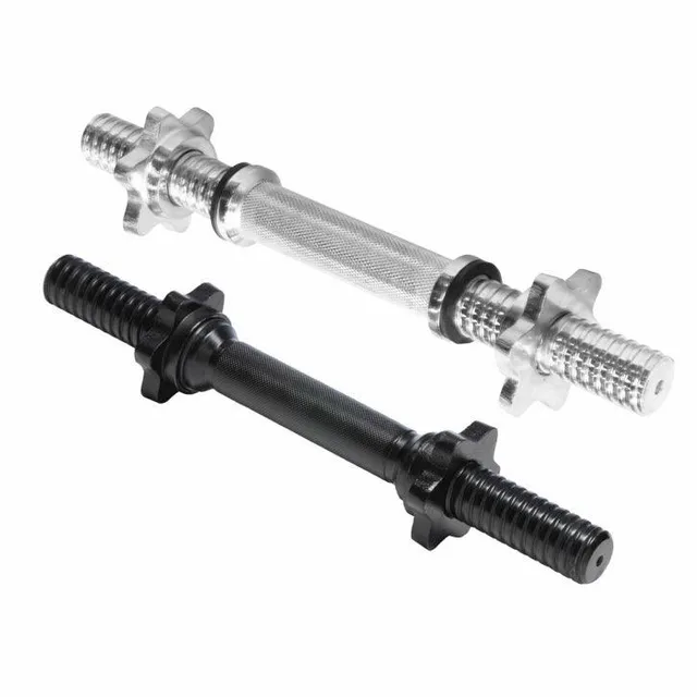 gorilla-sports-kurzhantelstange-35-cm-42-cm-chrom-mit-verschl-ssen image 1