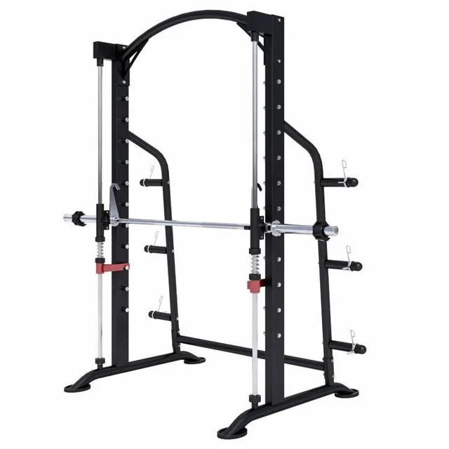 gorilla-sports-multipresse-power-rack-olympia-half-rack-kniebeugenst-nder image 1