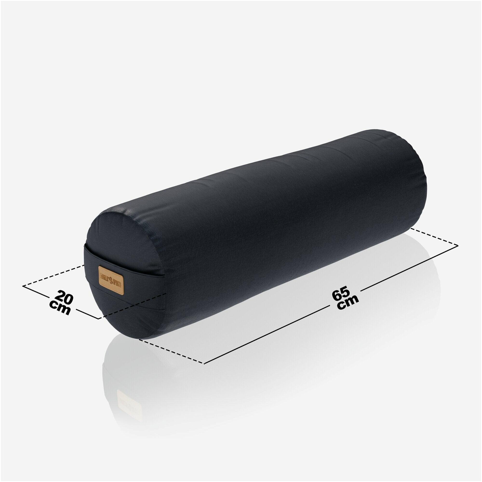 gorilla-sports-yogabolster-65-cm-l-nge-20-cm-sitzh-he-baumwolle-dinkelspelz image 3