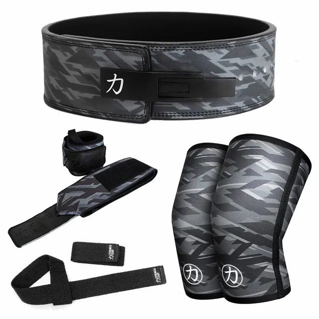 strength-shop-strength-kit-10mm-dark-camo-powerlifting-set image 1