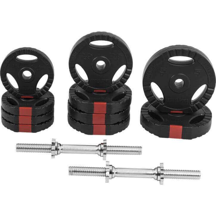 gorilla-sports-kurzhantel-set-kunststoff-gripper-30-kg-mit-sternverschl-ssen-2 image 5