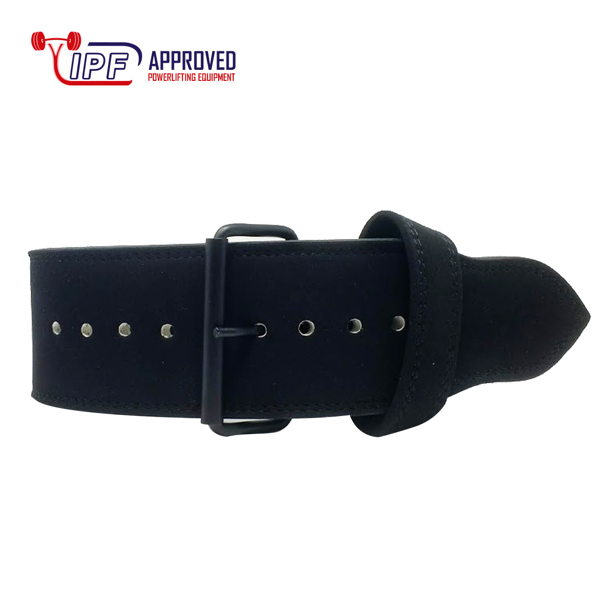 strength-shop-einzinkiger-dreikampfg-rtel-13mm-schwarz-ipf-standard image 2