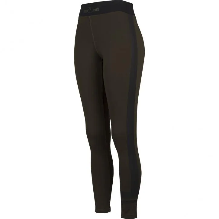 gorilla-sports-sport-leggings-damen-schwarz-rosa-schwarz-olive image 1