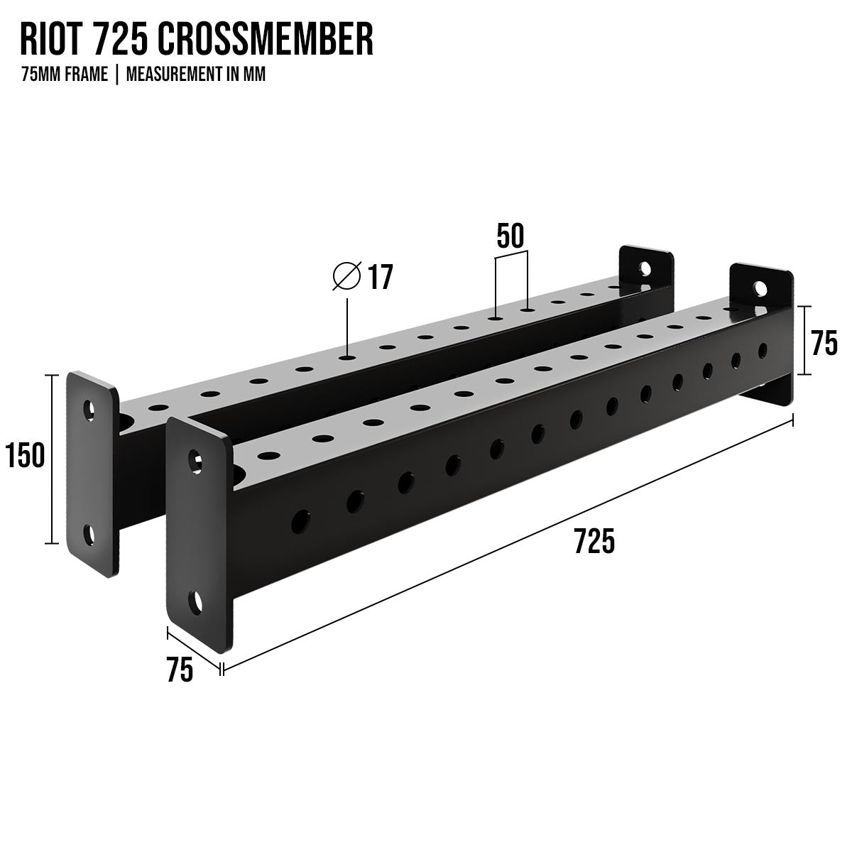 strength-shop-riot-mrr-75-quertr-ger-modular-rack-verbinder image 6