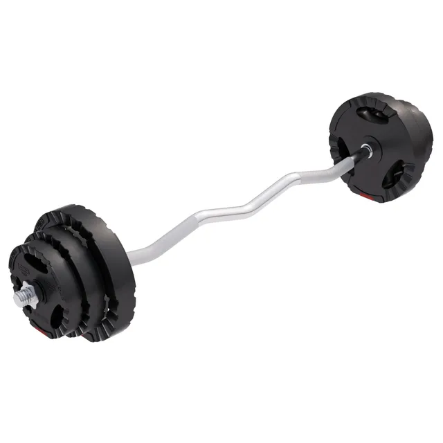 gorilla-sports-sz-curlset-kunststoff-gripper-25-kg-mit-sternverschl-ssen image 1