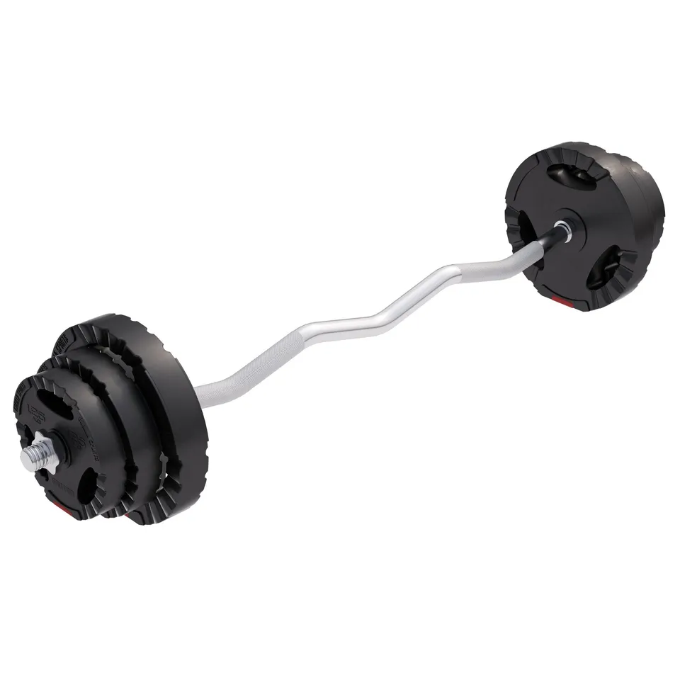 gorilla-sports-sz-curlset-kunststoff-gripper-25-kg-mit-sternverschl-ssen image 1