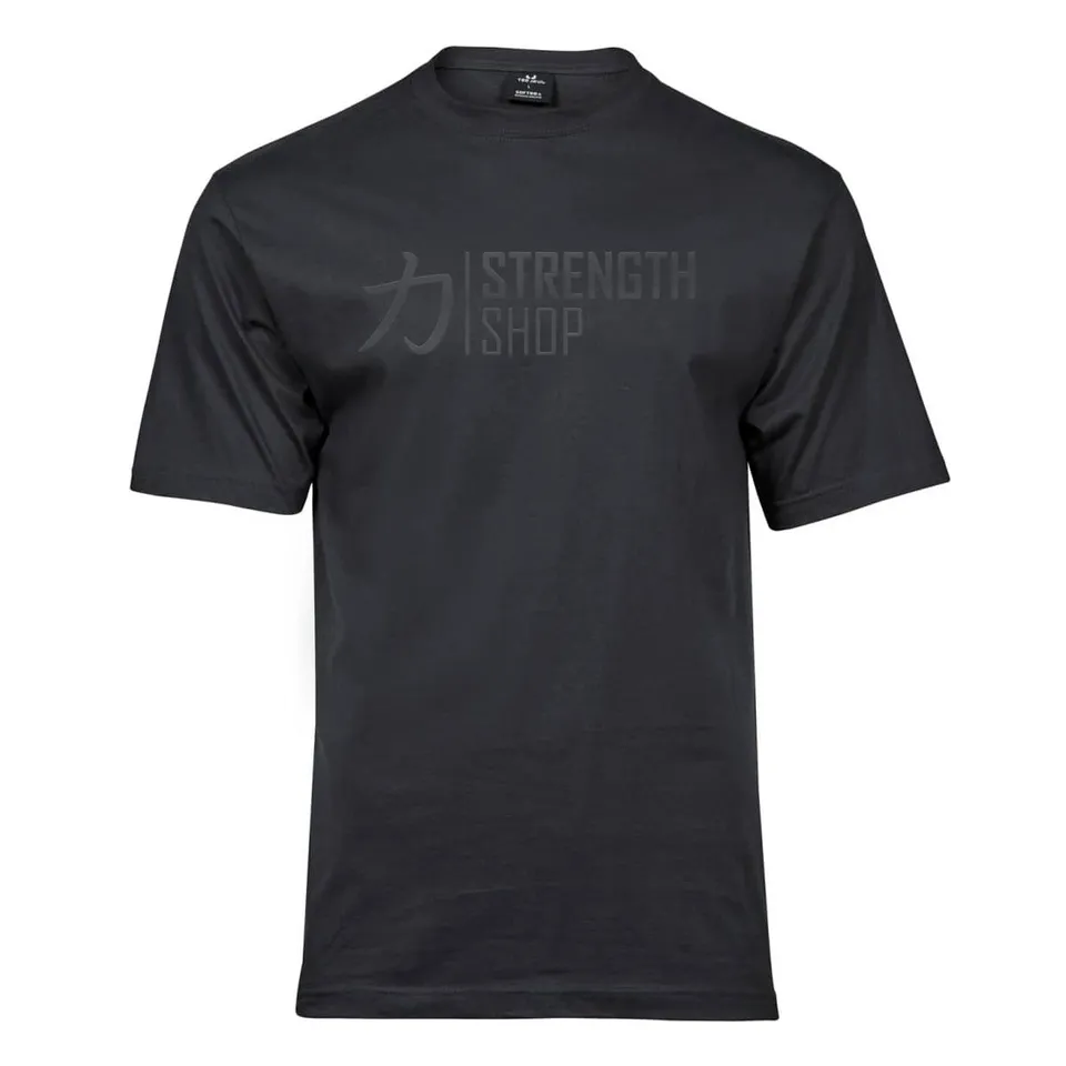 strength-shop-strength-wear-logo-t-shirt-v3-t-shirt-all-black image 1