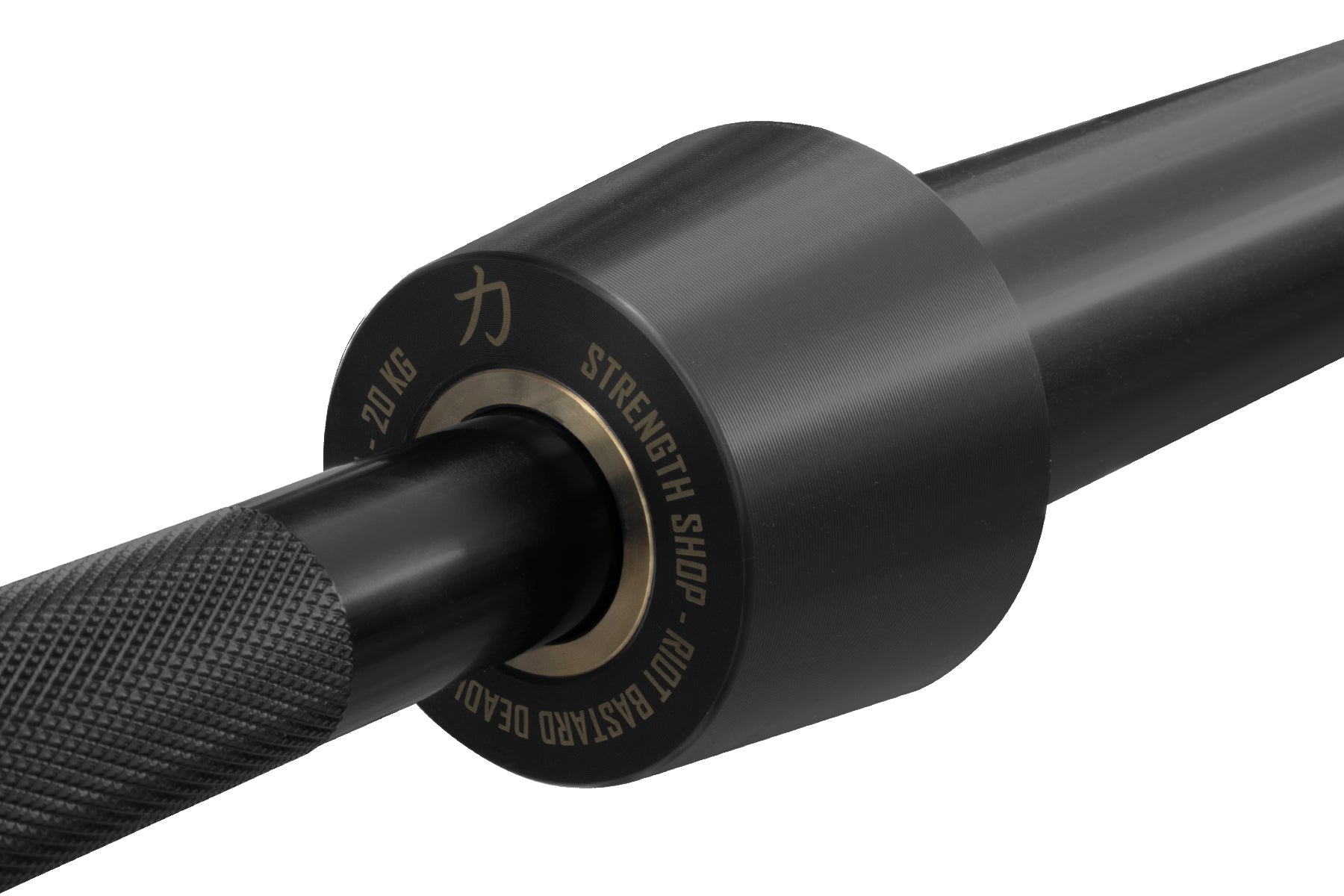 strength-shop-riot-deadlift-bar-20-kg-black-chrome-27mm-kreuzhebe-hantel image 4