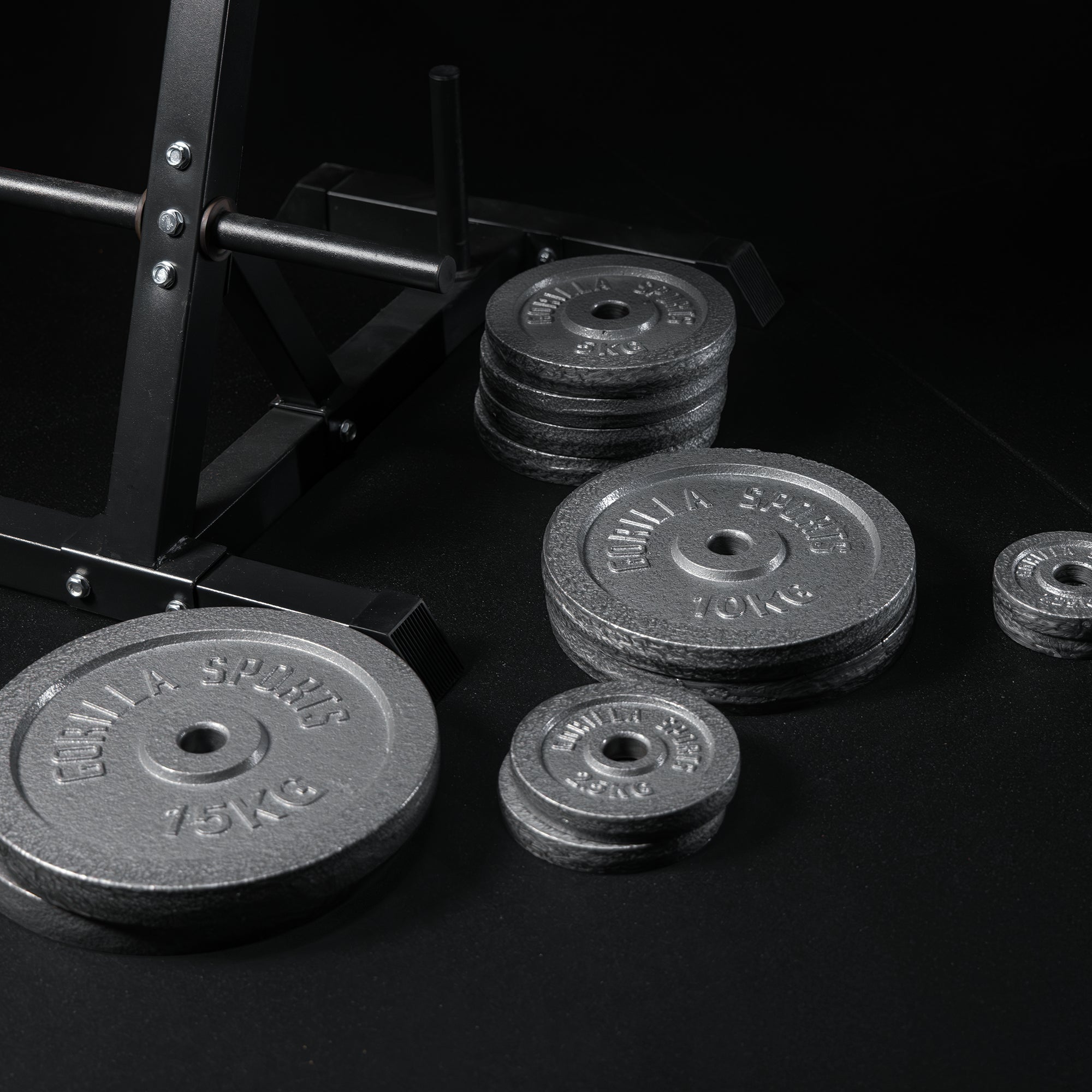 gorilla-sports-hantelscheiben-set-gusseisen-77-5-kg-inkl-hantelscheibenst-nder image 5