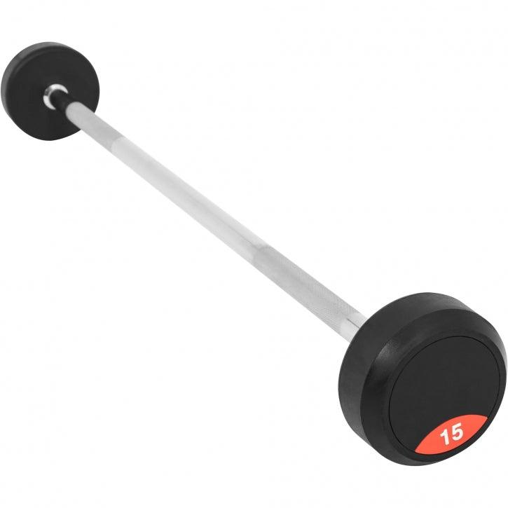 gorilla-sports-barbells-gummi-20-45-kg-fertig-montierte-langhanteln image 8