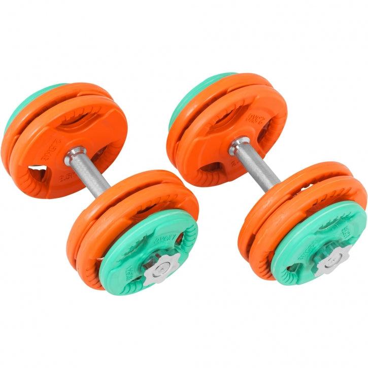 gorilla-sports-kurzhantel-set-gummi-gripper-30-kg-mit-verschl-ssen image 7