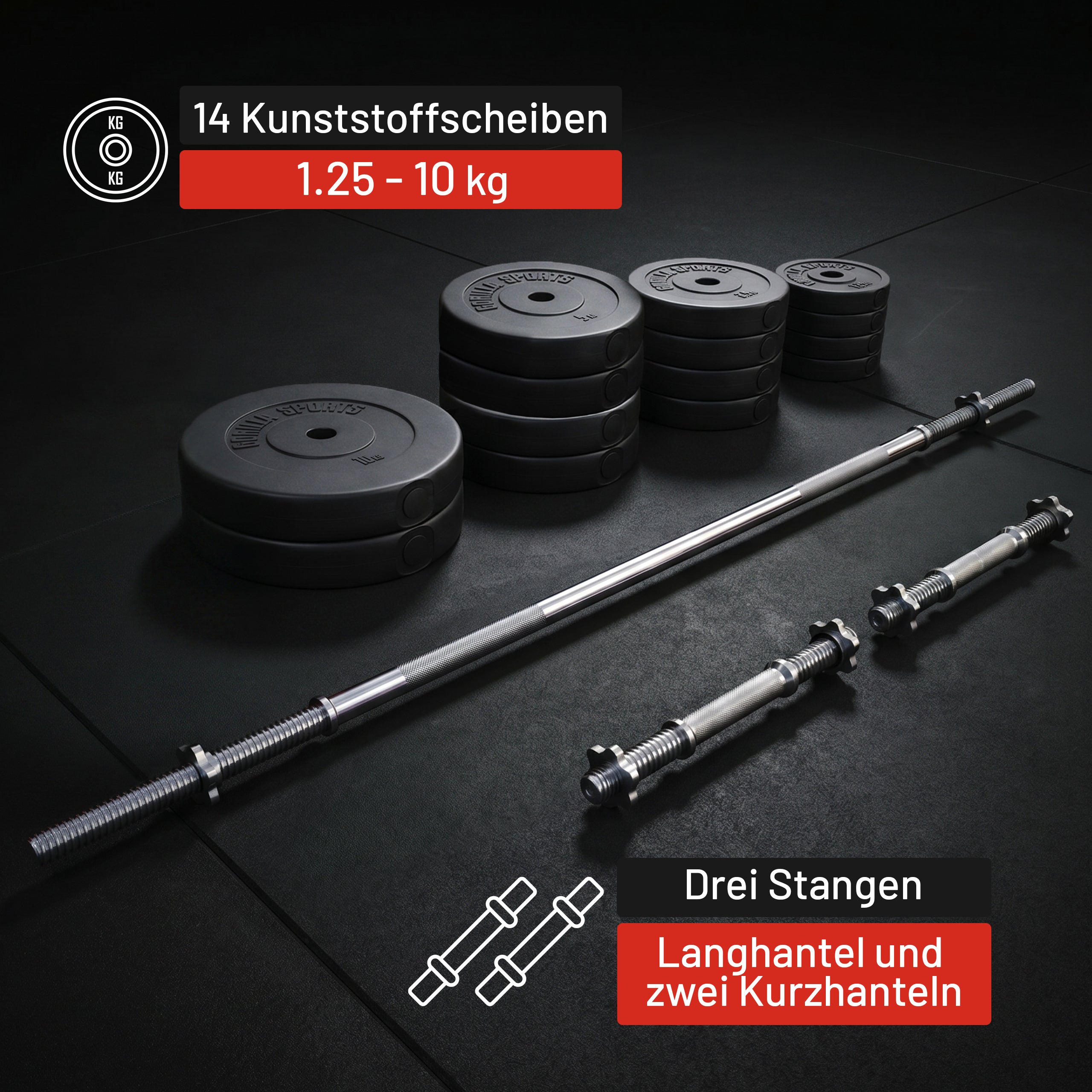 gorilla-sports-langhantelset-kunststoff-70-kg-170-cm-langhantel-2-kurzhanteln image 4