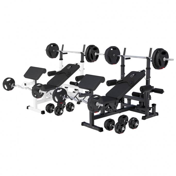 gorilla-sports-kraftstation-universal-inkl-langhantel-set-kunststoff-gripper-100-2 image 1