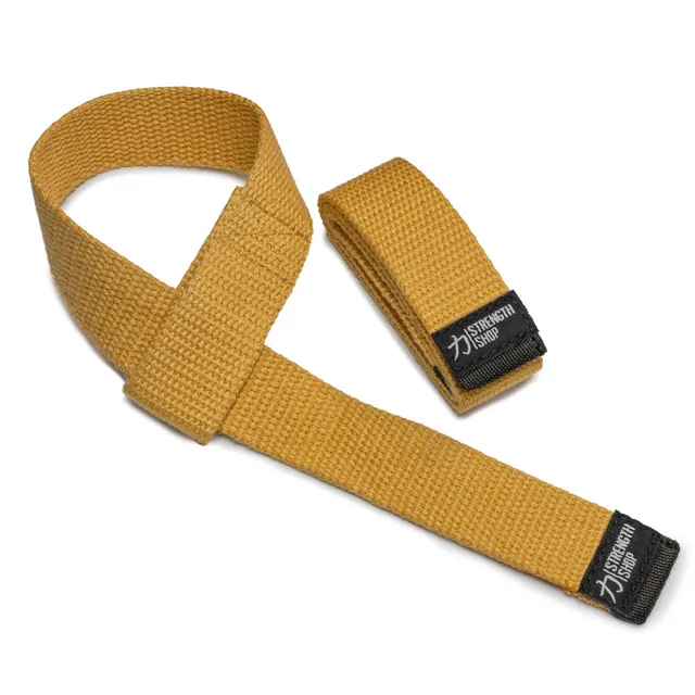 strength-shop-originals-lifting-straps-gold-cotton-zughilfen-paar-54-cm image 1