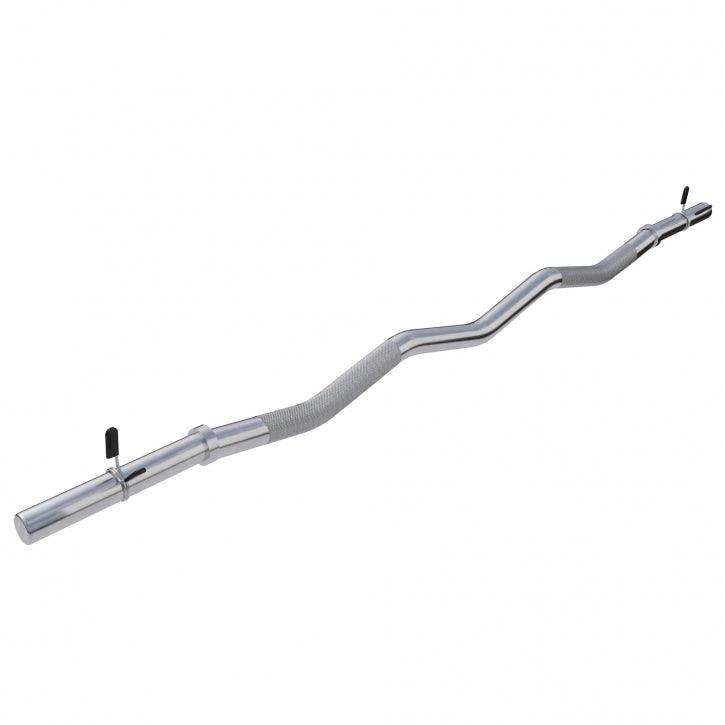 gorilla-sports-sz-hantelstange-120-cm-chrom-mit-federverschl-ssen image 1
