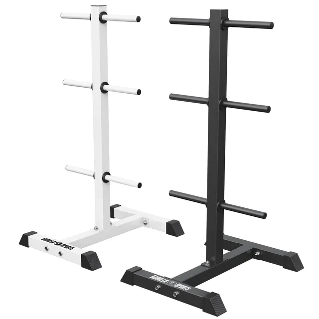 gorilla-sports-hantelscheibenst-nder-mit-3-stangen-6-aufnahmen-bis-200-kg image 1