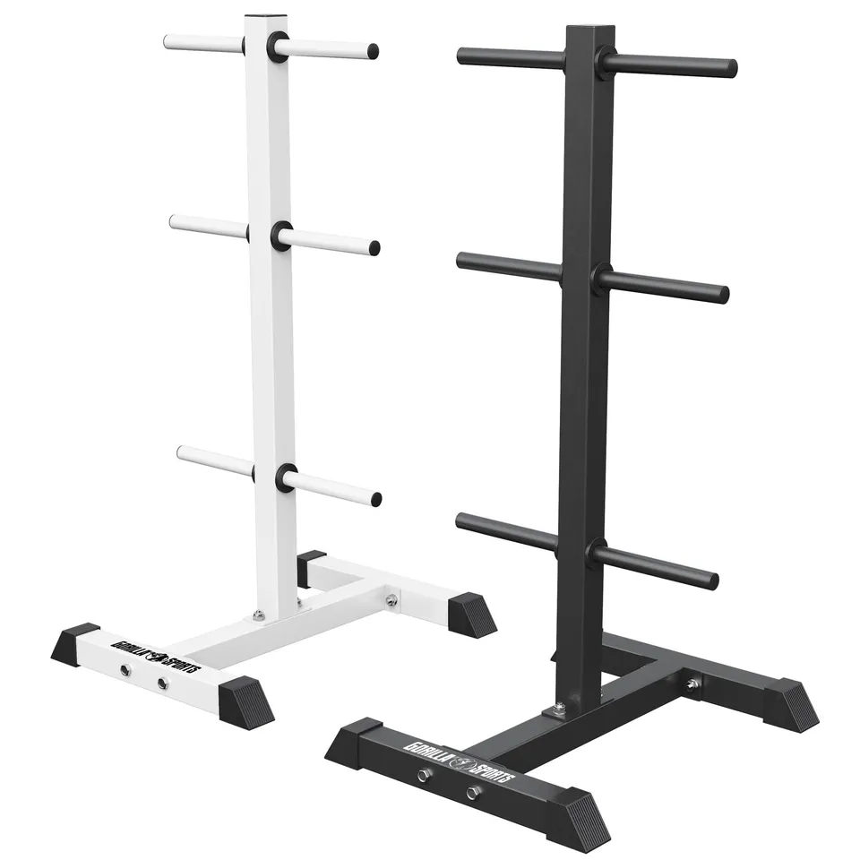 gorilla-sports-hantelscheibenst-nder-mit-3-stangen-6-aufnahmen-bis-200-kg image 1