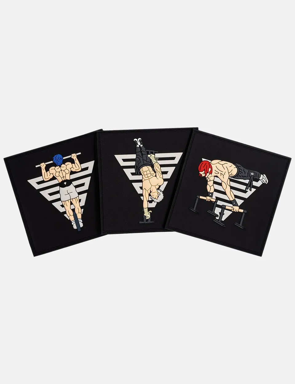 gornation-anime-klett-patches-3er-set-f-r-weste-rucksack image 1