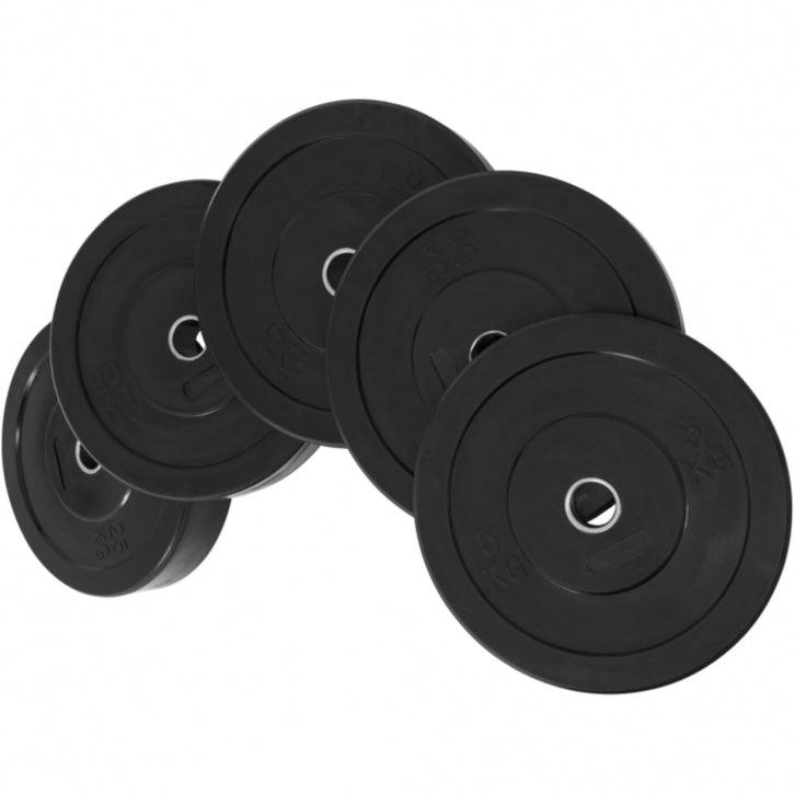 gorilla-sports-bumper-plates-gummi-olympia-5-25-kg-hantelscheiben image 6