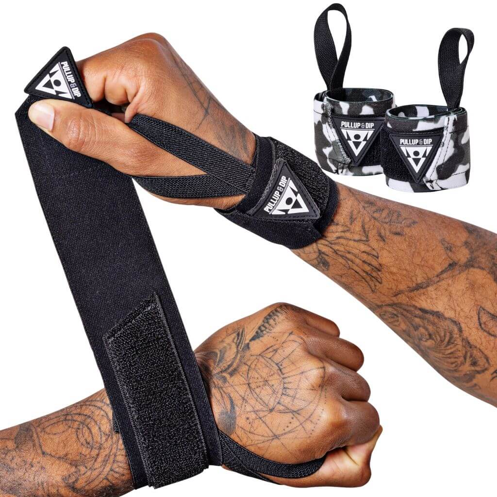 pullup-dip-wrist-wraps-handgelenkbandagen-nylon-elasthan image 1