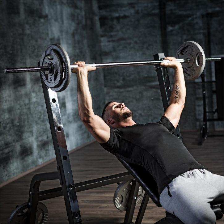 gorilla-sports-langhantel-150-cm-chrom-mit-sternverschl-ssen-bis-200-kg image 8