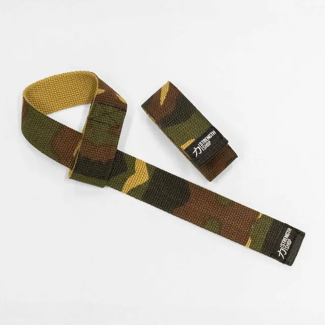 strength-shop-camo-zughilfen-baumwolle-lifting-straps-paar image 1