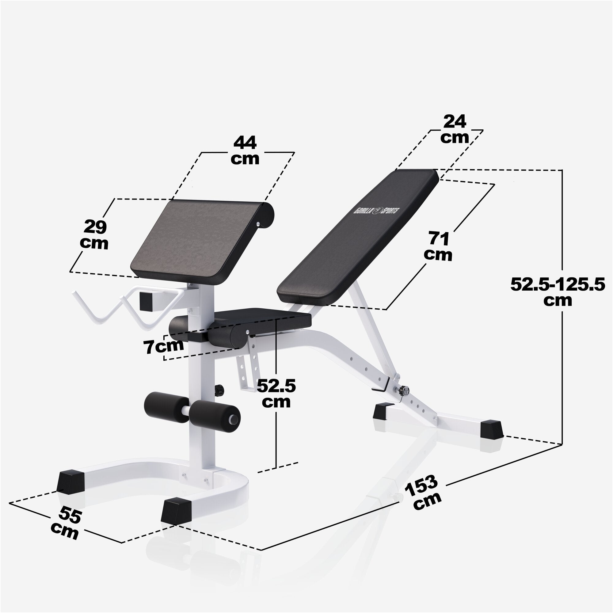 gorilla-sports-schr-gbank-mit-squat-rack-inkl-langhantel-set-75-kg image 3