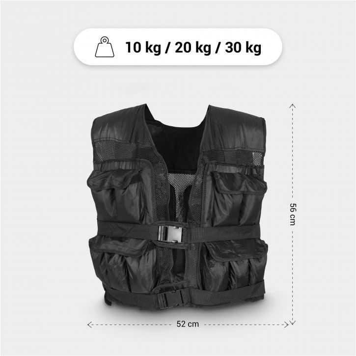 gorilla-sports-gewichtsweste-verstellbar-10-30-kg-schwarz image 5