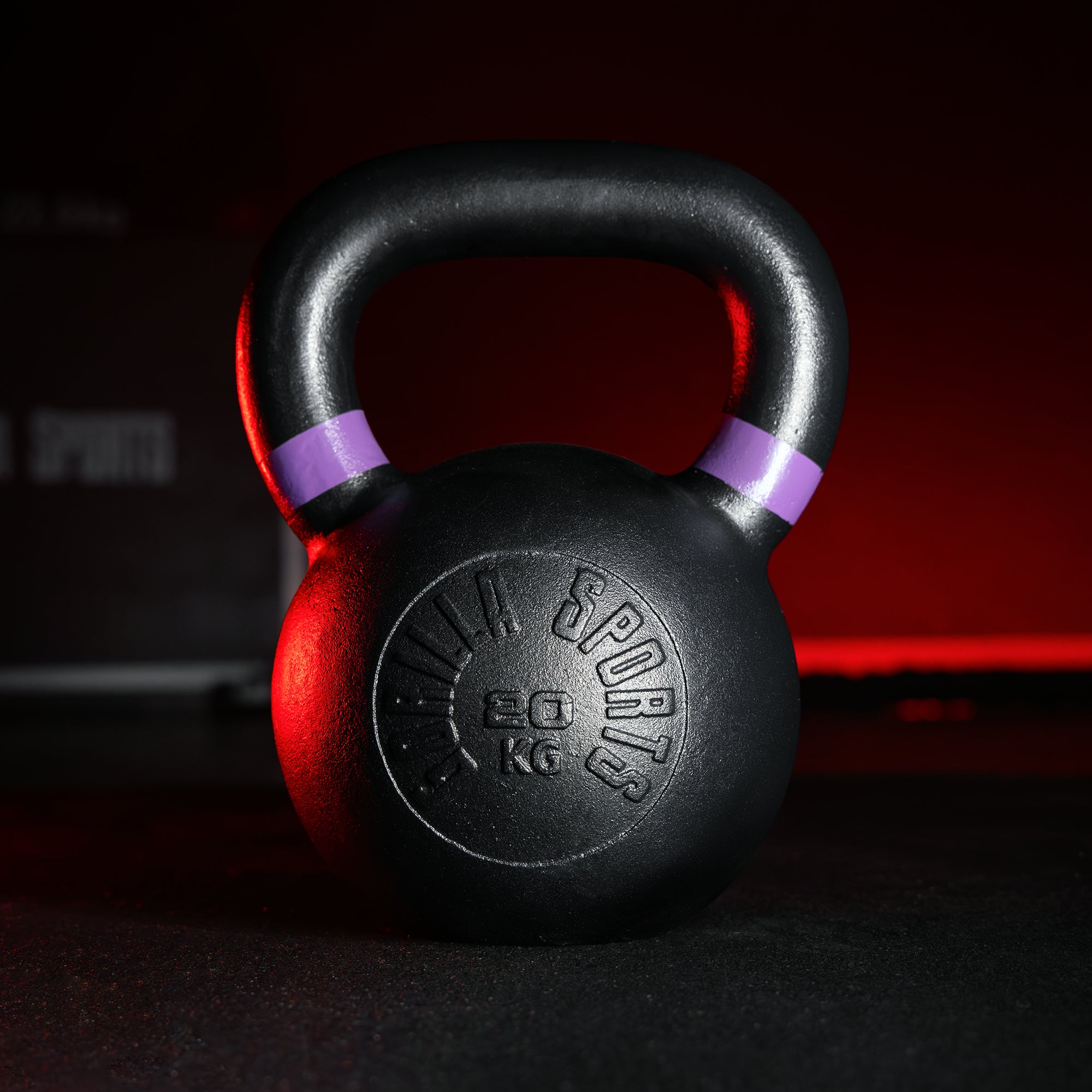 gorilla-sports-kettlebell-olympia-schwarz-aus-gusseisen-4-32-kg-mit-farbmarkieru image 3