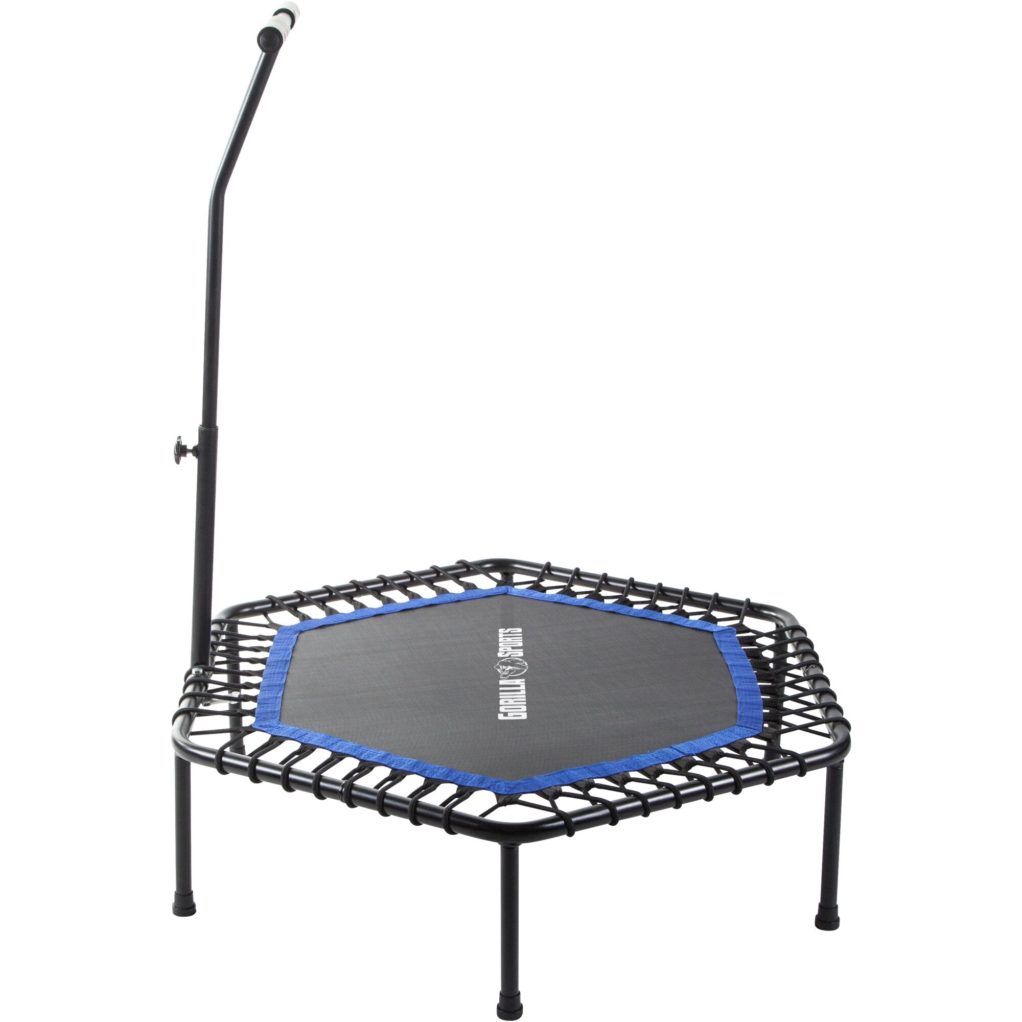 gorilla-sports-fitness-trampolin-mit-haltestange-sechseckig image 8