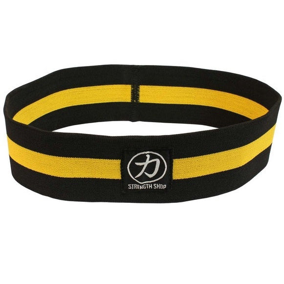 strength-shop-festes-hip-rotation-band-35-5cm-gelb-schwarz image 2