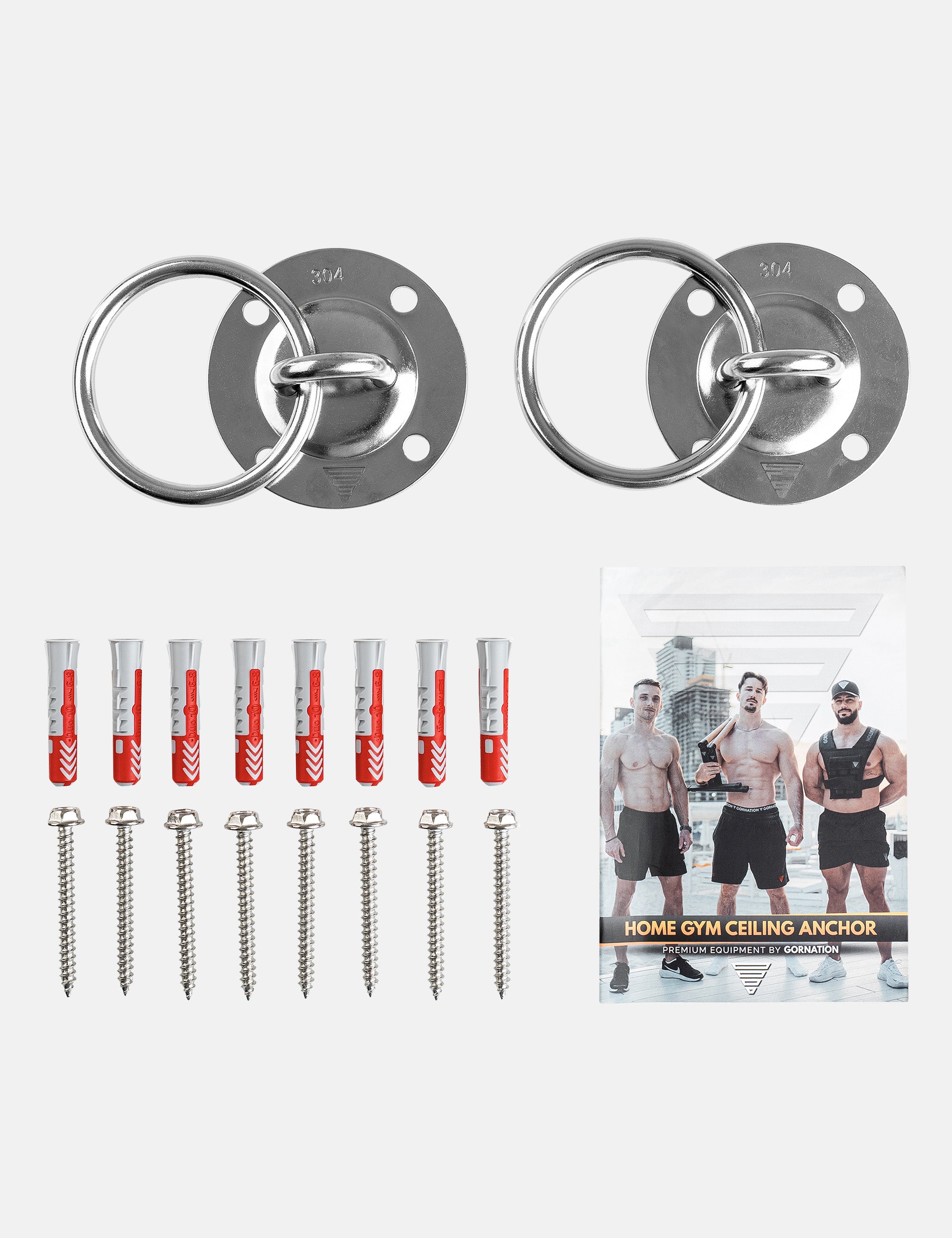 gornation-deckenhalterung-set-edelstahl-halterung-f-r-workout-ringe-seilzugsyste image 8