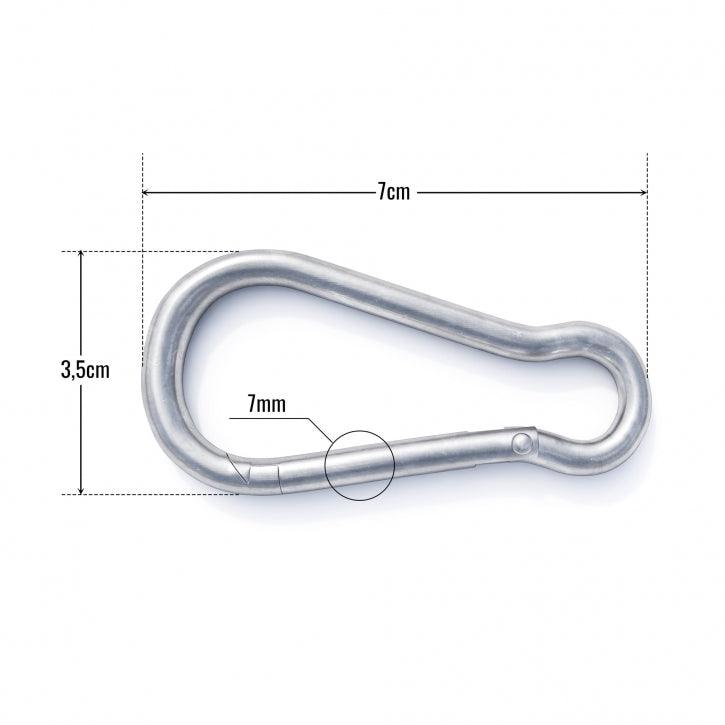 gorilla-sports-karabiner-7-mm-chrom-5er-set image 6