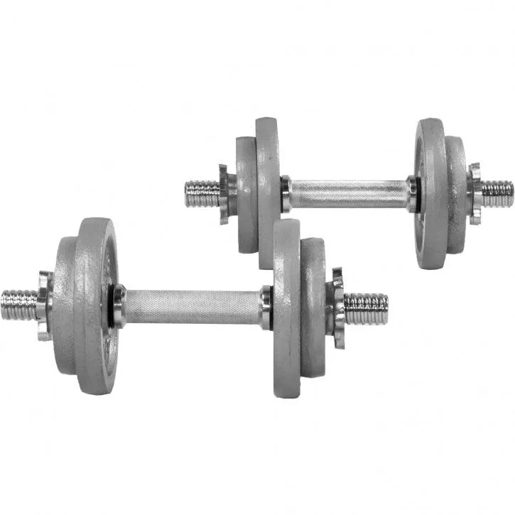 gorilla-sports-kurzhantel-set-gusseisen-20-kg-mit-sternverschl-ssen image 1