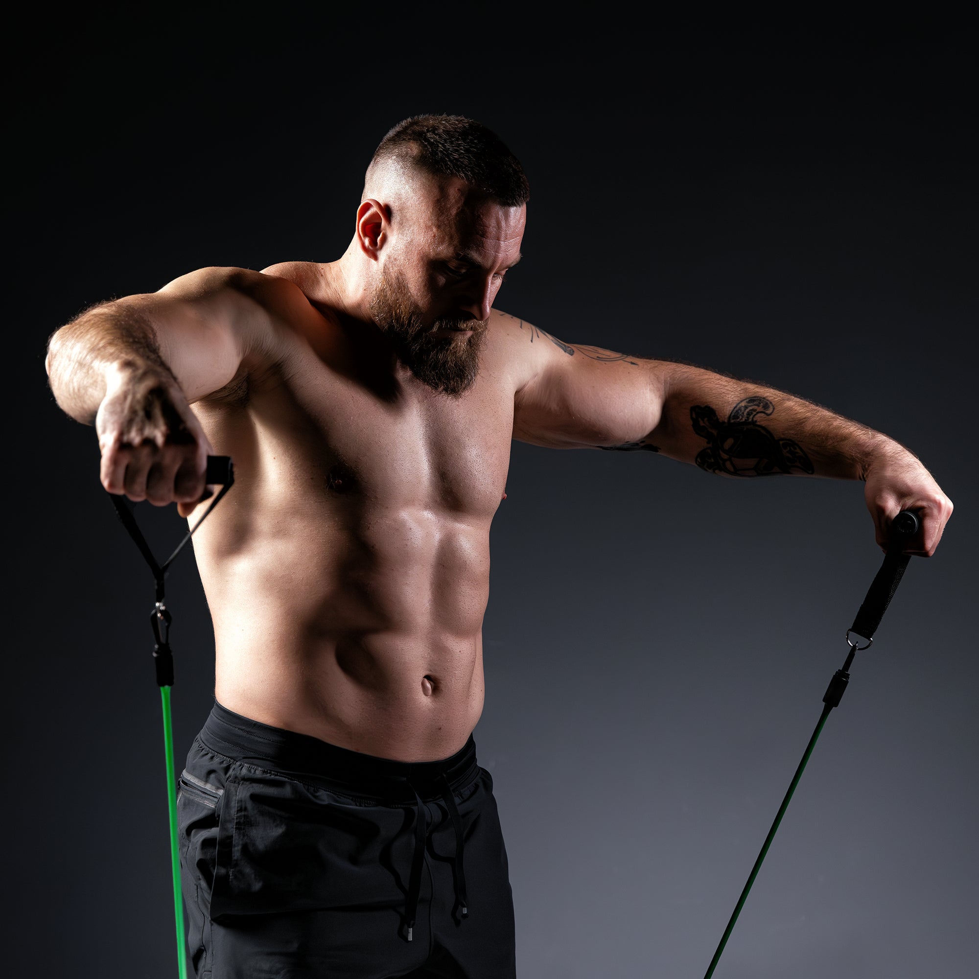gorilla-sports-fitness-tube-3er-set-widerstandsb-nder-mit-griffen-schwarz image 2