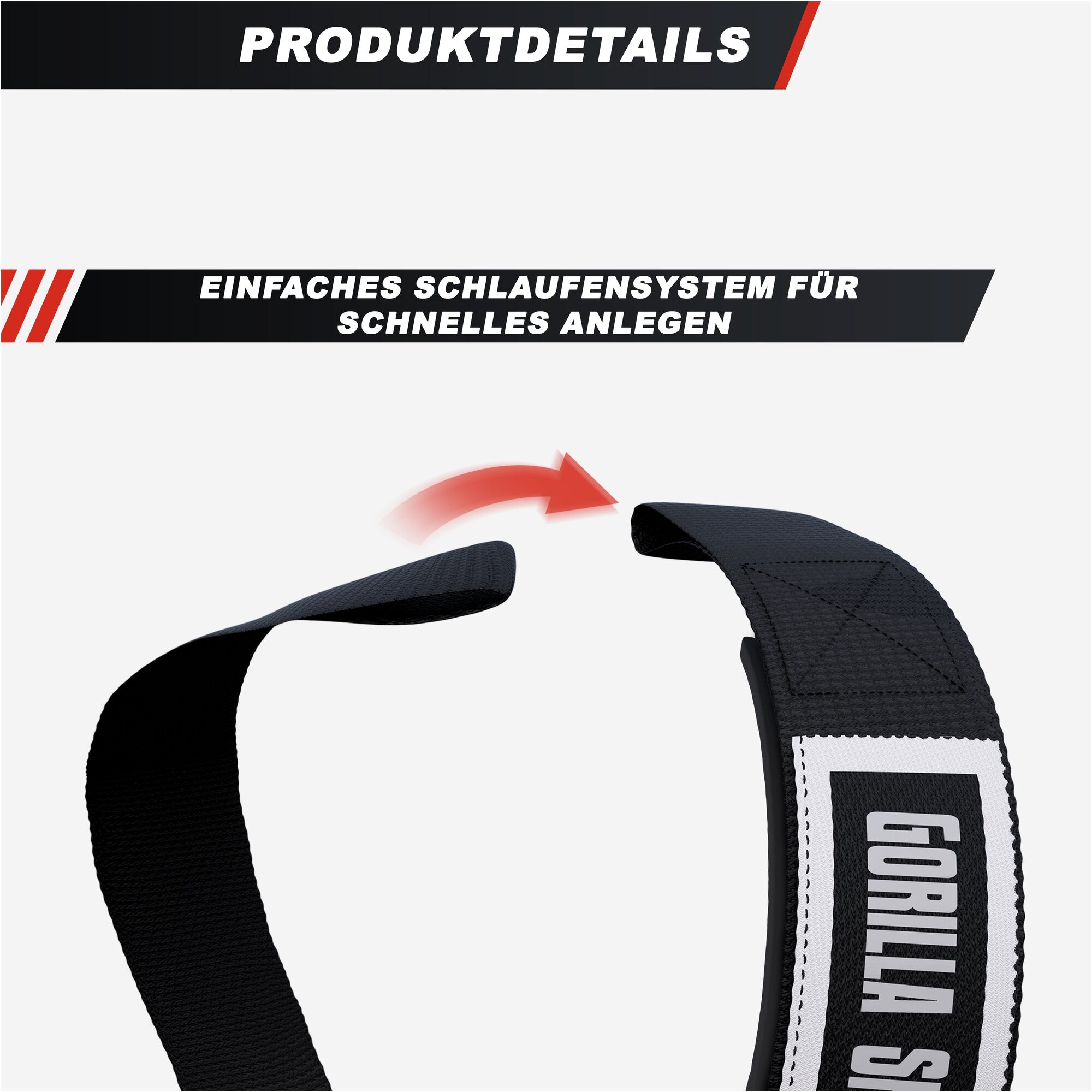 gorilla-sports-zughilfen-2er-set-lifting-straps-schwarz-wei-55-cm image 4