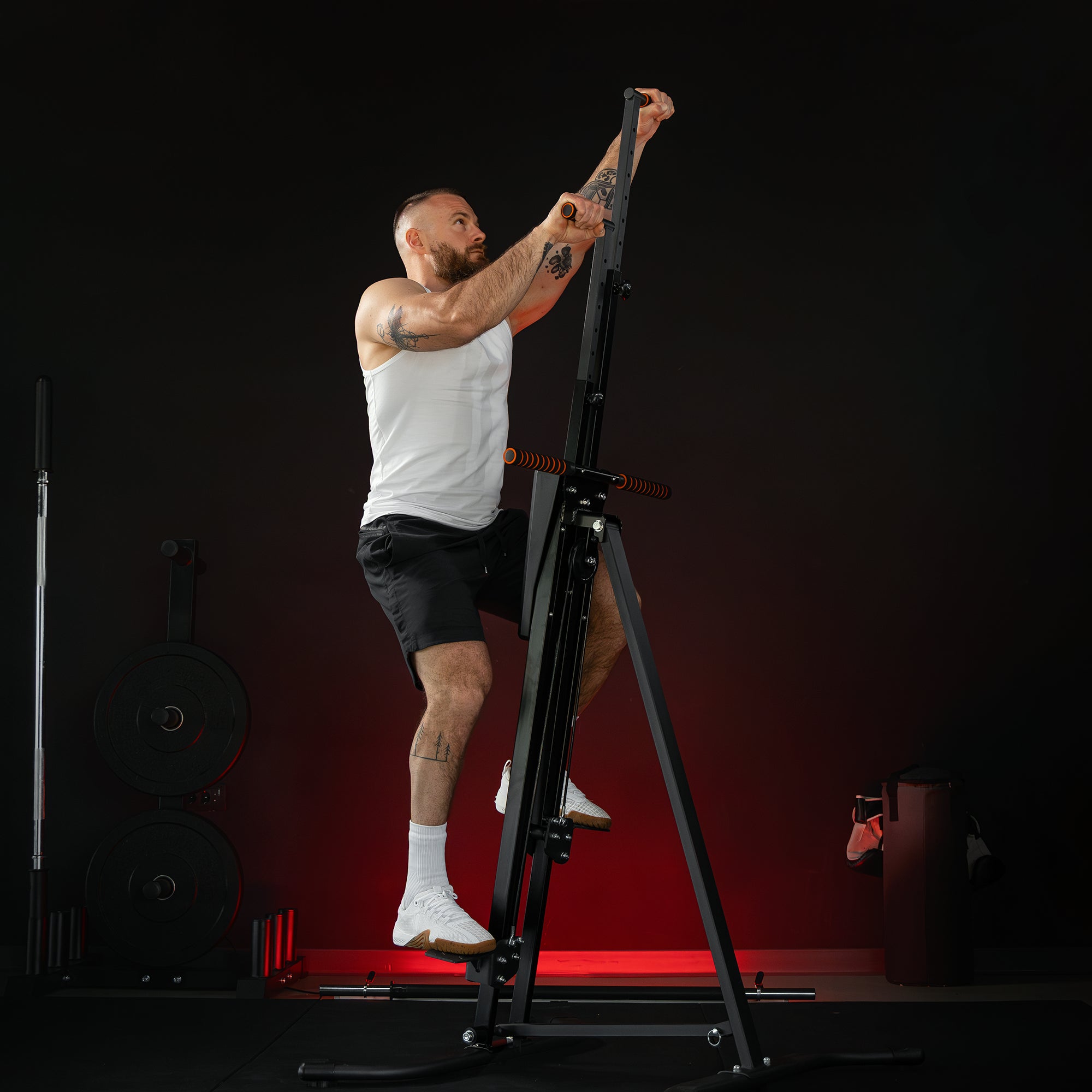 gorilla-sports-vertical-climber-klappbar-kletter-stepper-mit-display-schwarz image 2