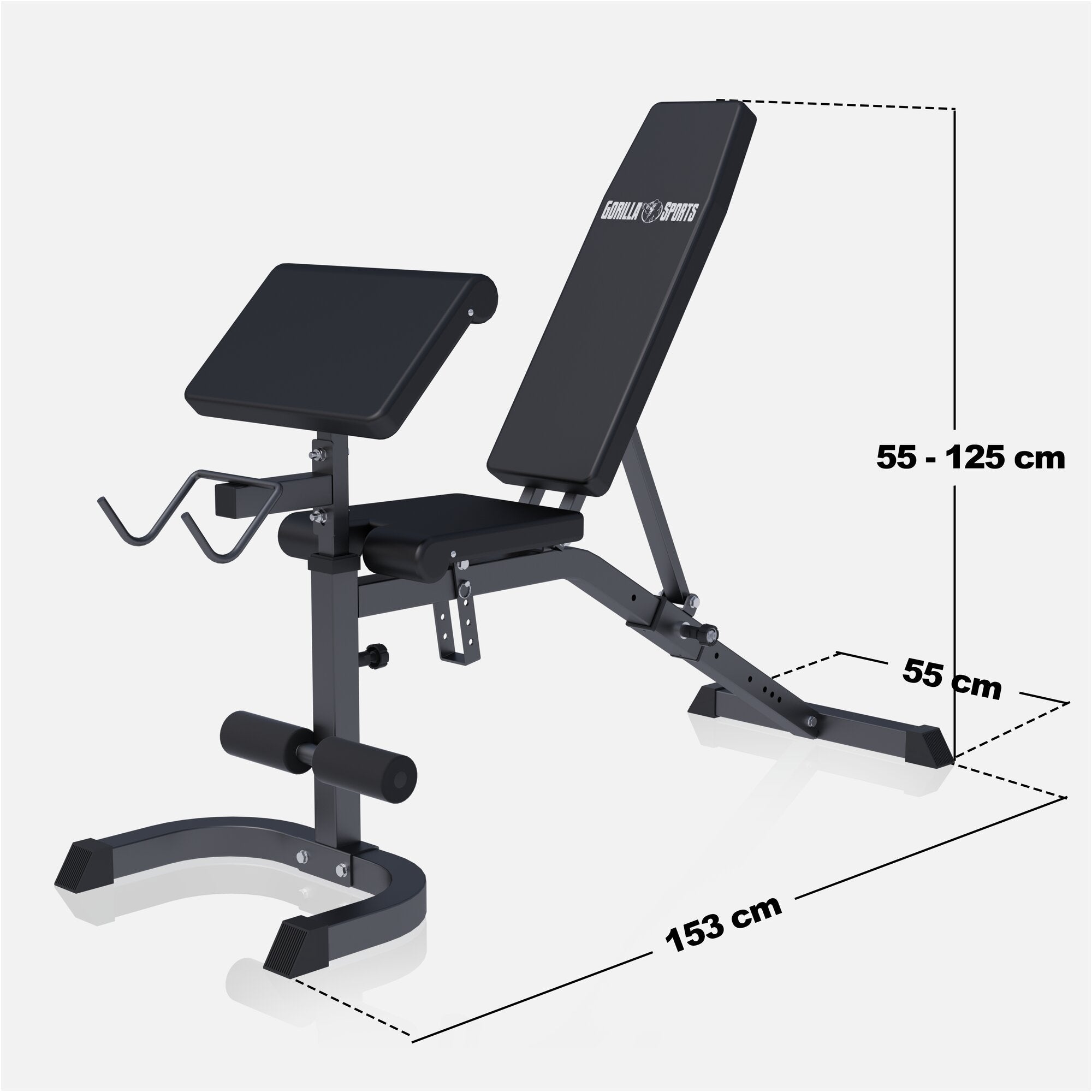 gorilla-sports-schr-gbank-verstellbar-wei-schwarz-inkl-curltisch image 7