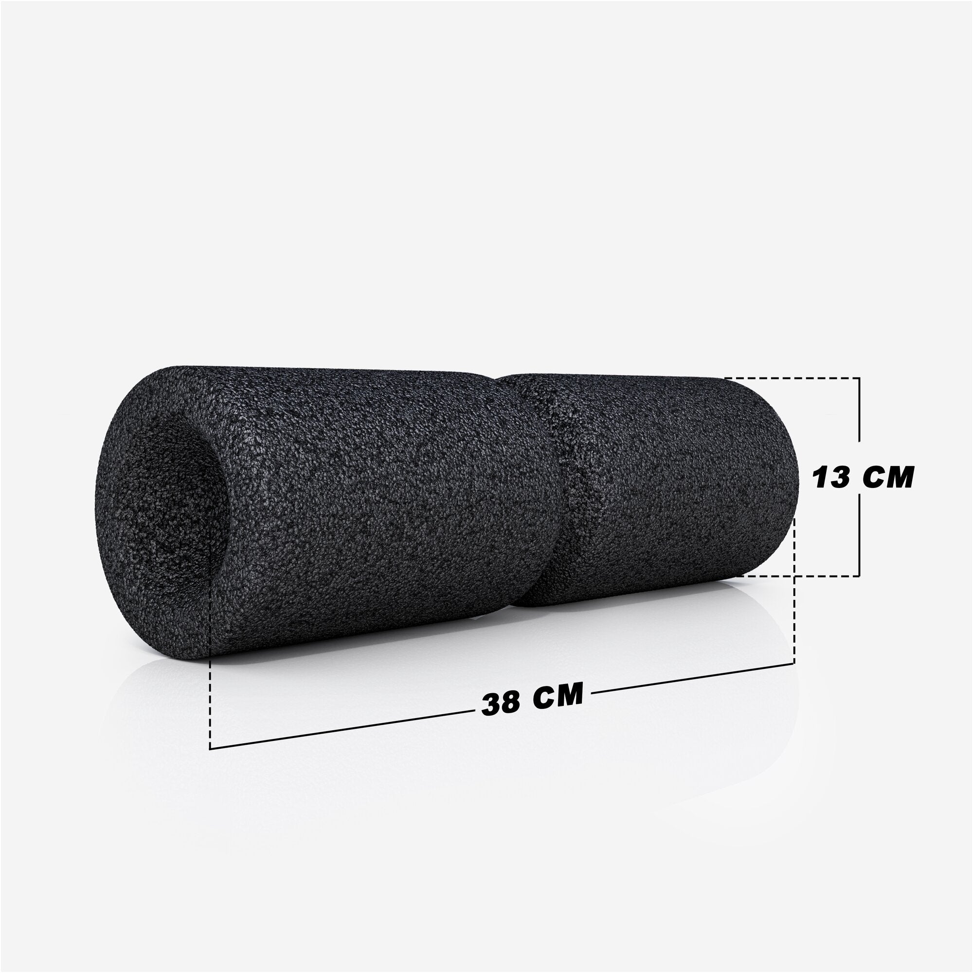gorilla-sports-faszienrolle-38-cm-mit-umlaufrille-foam-roller image 6