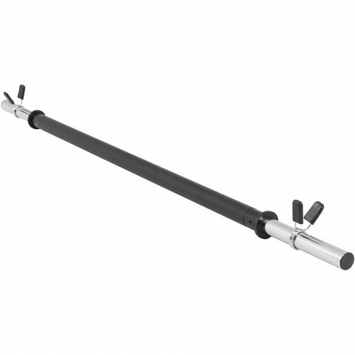 gorilla-sports-langhantel-aerobic-130-cm-chrom-schwarz-mit-federverschl-ssen image 6