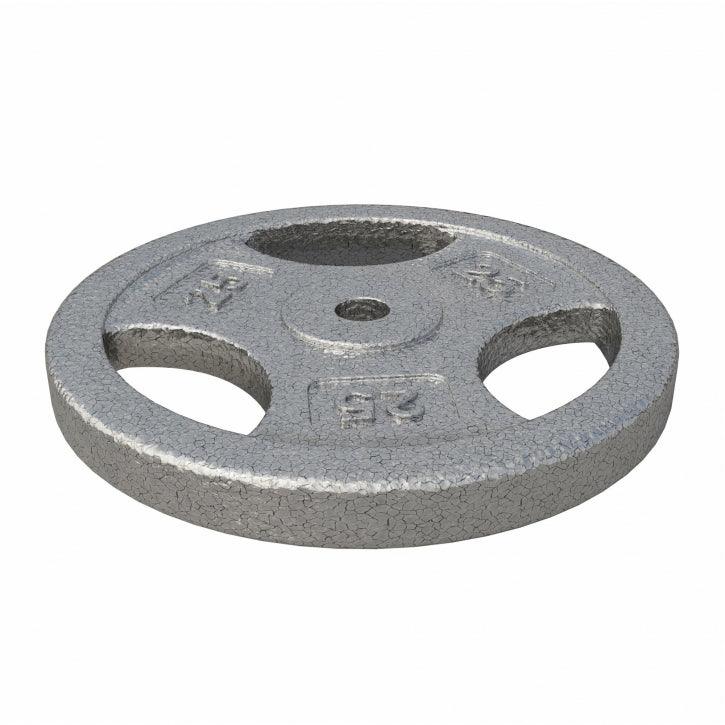 gorilla-sports-hantelscheibe-guss-gripper-1-25-4-mm-gusseisen-silber image 8