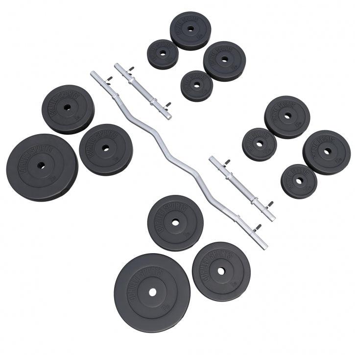 gorilla-sports-sz-curlset-kunststoff-70-kg-mit-verschl-ssen image 3