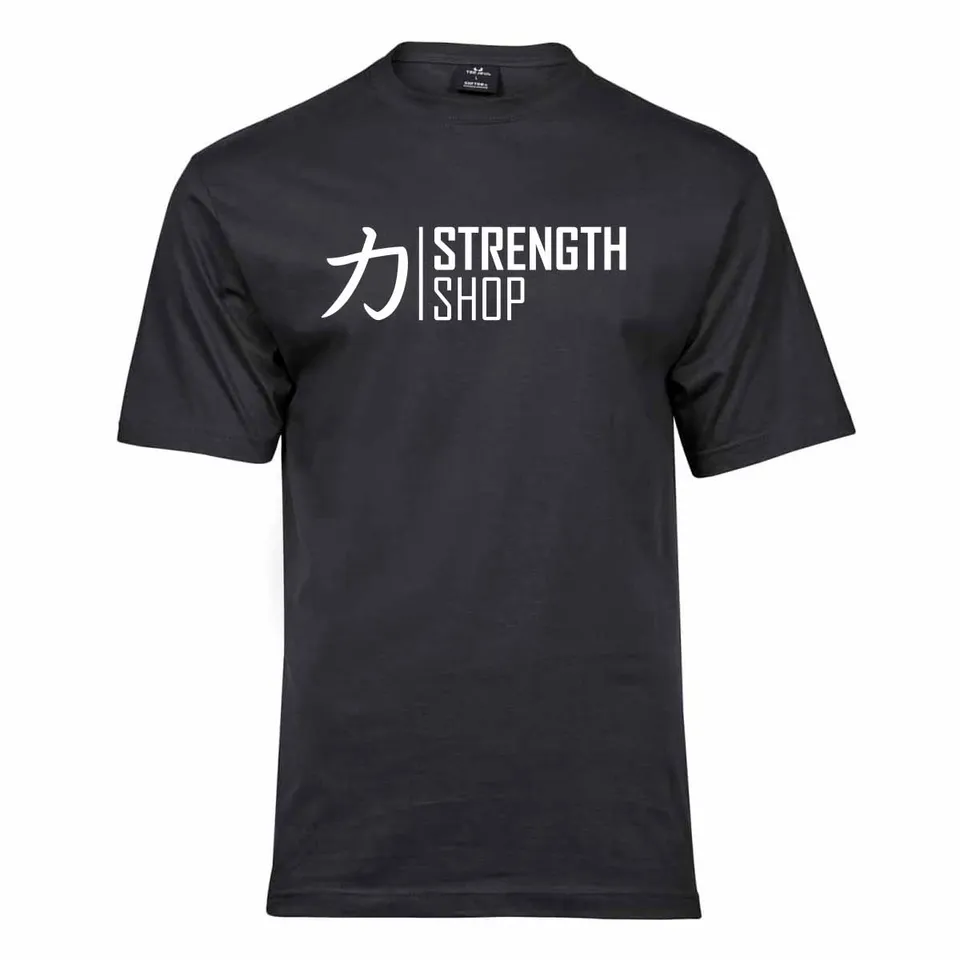 strength-shop-strength-wear-logo-t-shirt-v3-t-shirt-schwarz image 1