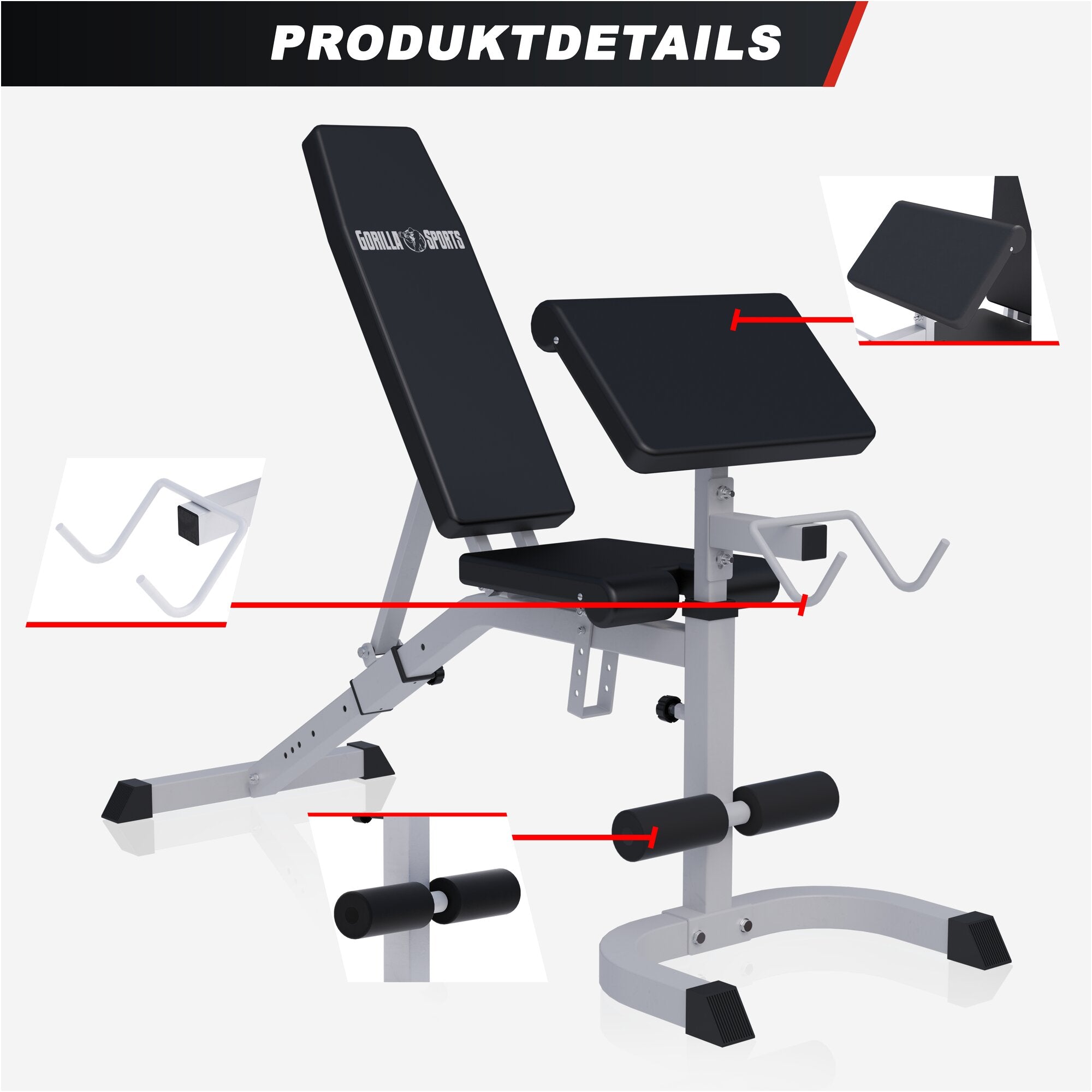 gorilla-sports-schr-gbank-verstellbar-wei-schwarz-inkl-curltisch image 4
